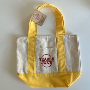 Trader Joe's Yellow Mini Tote